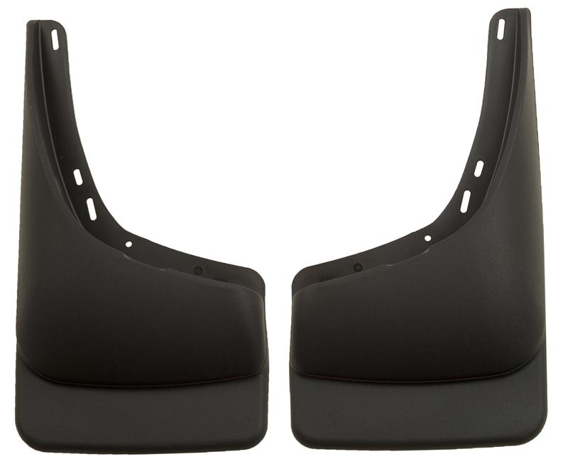 Chevrolet Tahoe Mud Guards - Rear - Husky Liners - Custom-Molded, FormFit Design (w/o Flares) - Paintable Matte - `99-`06